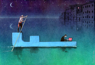 Illustration for article titled These illustrations perfectly make fun of our obsession with Facebook